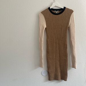 Ronny Kobo Maxi Sweater Bodycon dress Size Small